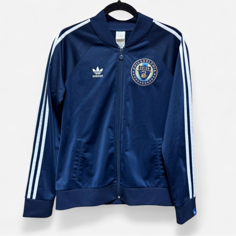 Women’s Adidas Originals Philadelphia Union Navy Blue Track Jacket